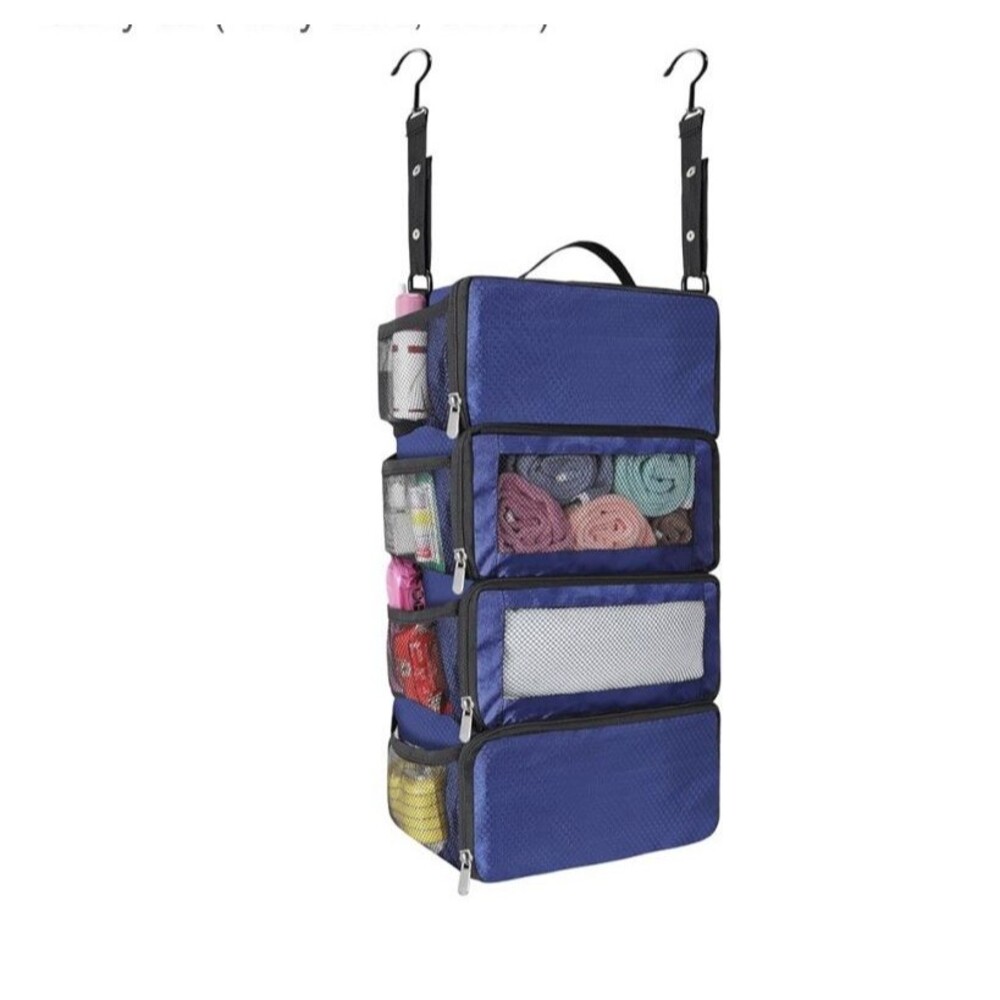 Esouler Blue Small Travel Organizer - Suitcase Hanging Packing Cubes NEW!!